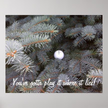 Poster del golf