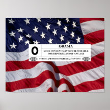 Poster del grado de Obama