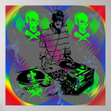 Poster del hilandero de DJ Vinal