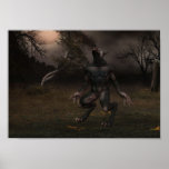 Poster del hombre lobo