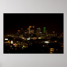Poster del horizonte de Dallas