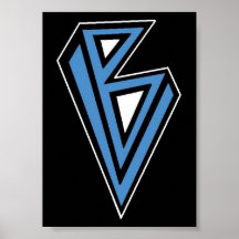 Poster del logotipo de Blint Vidz