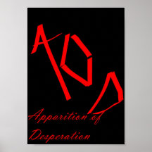 Poster del logotipo del AOD