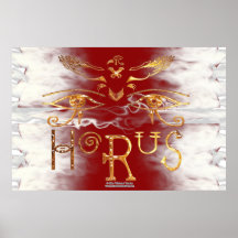 Poster del místico de Horus