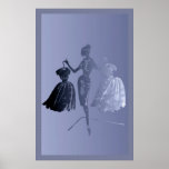 Poster del modelo de moda
