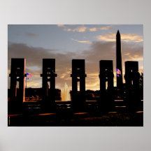 Poster del monumento de WWII