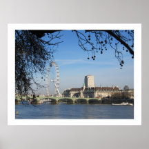 Poster del ojo de Londres