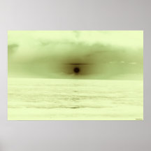 Poster del paisaje marino
