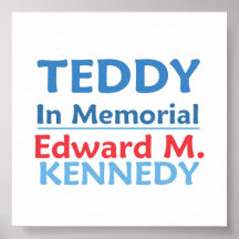 Poster del PELUCHE de Ted Kennedy