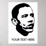 Poster del personalizable de Obama