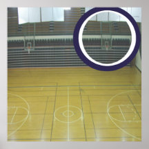 poster del piso del gimnasio