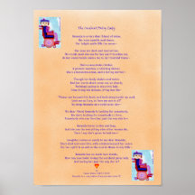 Poster del poema de Amanda