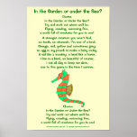 Poster del poema del Seahorse