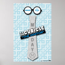Poster "del portero" del "theCUBICLE "