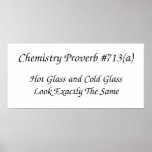 Poster del proverbio de la química