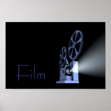 Poster del proyector de película