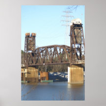Poster del puente del tren