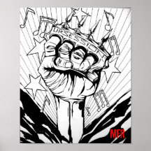 POSTER DEL PUÑO DE MFR