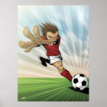 Poster del retroceso del fútbol posters