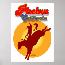 Poster del rodeo de Phelan