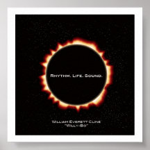 Poster del sonido de la vida del ritmo