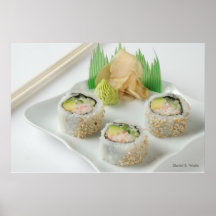 Poster del sushi