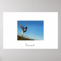 Poster del Taekwondo de los niños