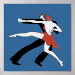 Poster del tango de los años 20