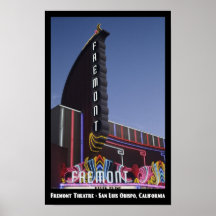 Poster del teatro 11x17 de Fremont