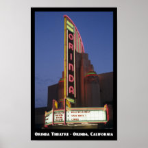 Poster del teatro 11x17 de Orinda
