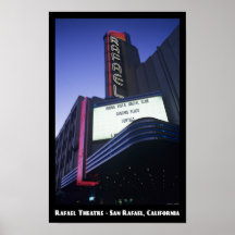 Poster del teatro 11X17 de Rafael