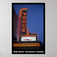 Poster del teatro de Vogue