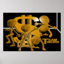 Poster del trabajo en equipo (EN SU ESQUINA)