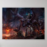 Poster del valor del dragón (mate)
