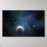 Poster del valor del espacio (mate)