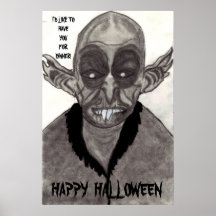 Poster del VAMPIRO de NOSFERATU