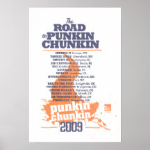 Poster del viaje del equipo