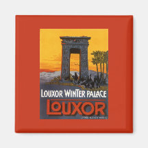 Poster del viaje del vintage, palacio del invierno imán para frigorífico
