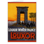 Poster del viaje del vintage, palacio del invierno tarjeta