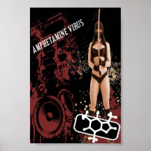 Poster del virus de la anfetamina