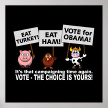 Poster del voto de Obama