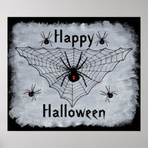 Poster del Web de araña de la viuda negra del feli