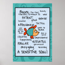 Poster del wordcloud de Piscis