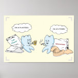 Poster dental del laboratorio