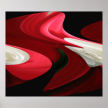 Poster digital imponente del arte