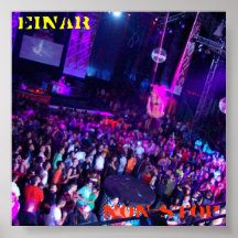 Poster DIRECTO de EINAR Techno