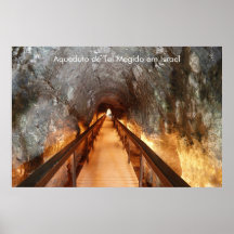 Pôster do Aqueduto de Tel Megido em Israel Posters