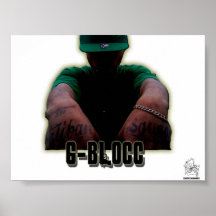 Poster ENFERMO de G-Blocc del niño