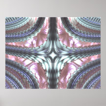 Poster enjaulado del fractal