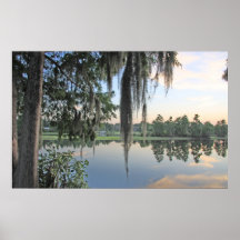 Poster escénico de la naturaleza del río